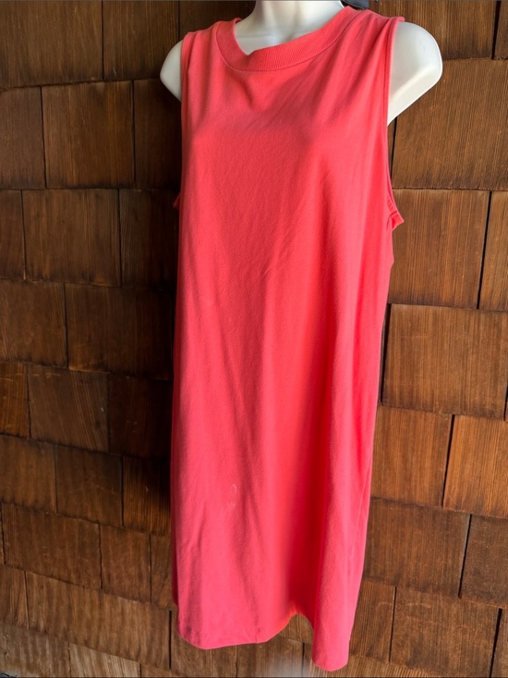 a new day Coral Sleeveless Shift Tank Dress
